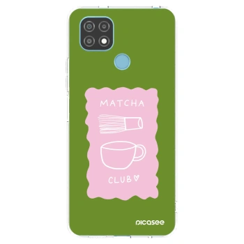 Picasee husă transparentă din silicon pentru Realme C21 - Matcha club