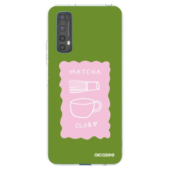 Picasee husă transparentă din silicon pentru Realme 7 - Matcha club