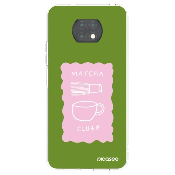 Picasee husă transparentă din silicon pentru Xiaomi Redmi Note 9T - Matcha club