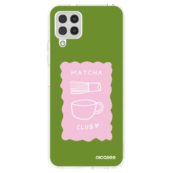 Picasee husă transparentă din silicon pentru Samsung Galaxy A22 A225F 4G - Matcha club