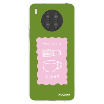 Picasee husă transparentă din silicon pentru Huawei Nova 8i - Matcha club