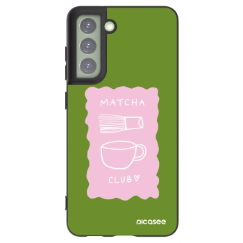 Picasee husă neagră din silicon pentru Samsung Galaxy S21 FE 5G - Matcha club