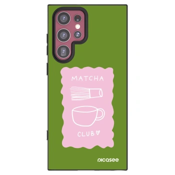 Picasee husă neagră din silicon pentru Samsung Galaxy S22 Ultra 5G - Matcha club
