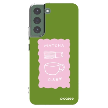 Picasee husă transparentă din silicon pentru Samsung Galaxy S22+ 5G - Matcha club