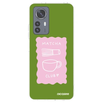 Picasee husă transparentă din silicon pentru Xiaomi 12 Pro - Matcha club
