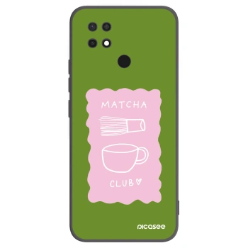 Picasee husă neagră din silicon pentru Xiaomi Redmi 10C - Matcha club