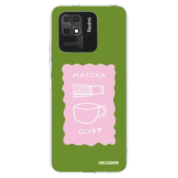 Picasee husă transparentă din silicon pentru Xiaomi Redmi 10C - Matcha club