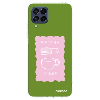 Picasee husă transparentă din silicon pentru Samsung Galaxy M53 5G - Matcha club
