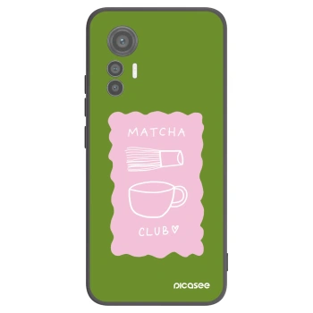 Picasee husă neagră din silicon pentru Xiaomi 12 Lite - Matcha club
