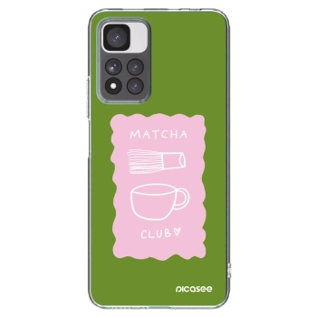 Picasee husă transparentă din silicon pentru Xiaomi Redmi Note 11 Pro+ 5G - Matcha club