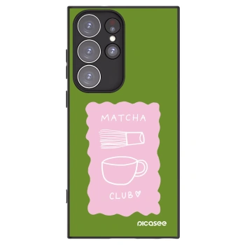 Picasee husă neagră din silicon pentru Samsung Galaxy S23 Ultra 5G - Matcha club