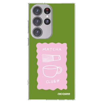 Picasee husă transparentă din silicon pentru Samsung Galaxy S23 Ultra 5G - Matcha club