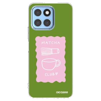Picasee husă transparentă din silicon pentru Honor X8 5G - Matcha club