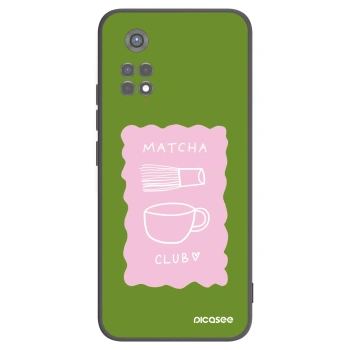 Picasee husă neagră din silicon pentru Xiaomi Redmi Note 11S 5G - Matcha club