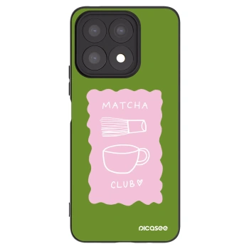 Picasee husă neagră din silicon pentru Honor X8a - Matcha club