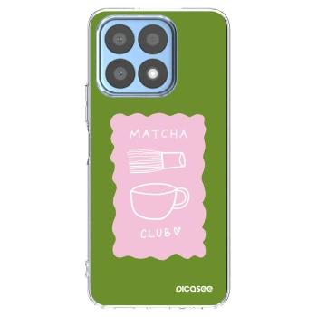 Picasee husă transparentă din silicon pentru Honor X8a - Matcha club