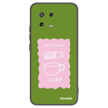 Picasee husă neagră din silicon pentru Xiaomi 13 Pro - Matcha club