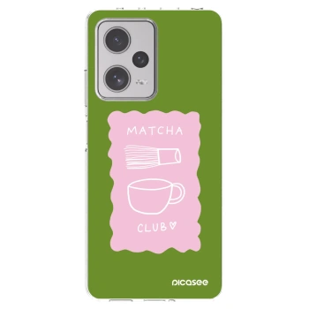Picasee husă transparentă din silicon pentru Xiaomi Redmi Note 12 Pro+ 5G - Matcha club