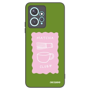 Picasee husă neagră din silicon pentru Xiaomi Redmi Note 12 4G - Matcha club