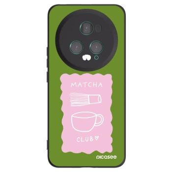 Picasee husă neagră din silicon pentru Honor Magic5 Pro - Matcha club