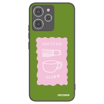 Picasee husă neagră din silicon pentru Xiaomi Redmi 12 4G - Matcha club