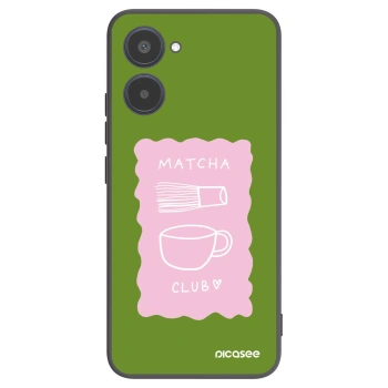 Picasee husă neagră din silicon pentru Realme 10 4G - Matcha club