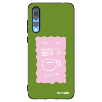 Picasee husă neagră din silicon pentru Huawei P20 Pro - Matcha club