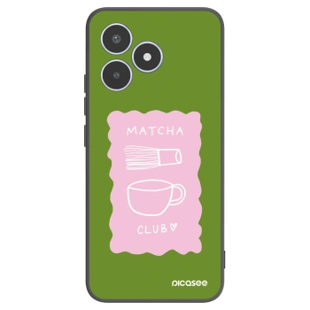 Picasee husă neagră din silicon pentru Realme C53 - Matcha club