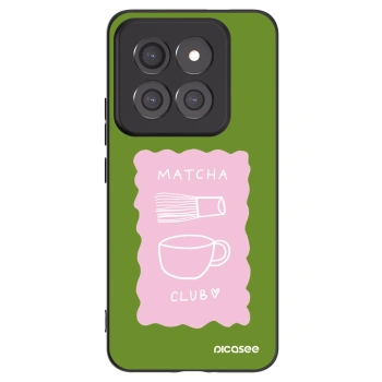 Picasee husă neagră din silicon pentru Xiaomi 14 Pro - Matcha club