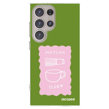 Picasee husă transparentă din silicon pentru Samsung Galaxy S24 Ultra S928B 5G - Matcha club