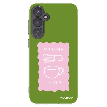 Picasee husă transparentă din silicon pentru Samsung Galaxy S23 FE S711B - Matcha club