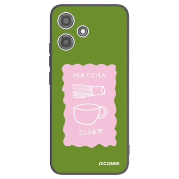 Picasee husă neagră din silicon pentru Xiaomi Redmi 12 5G - Matcha club