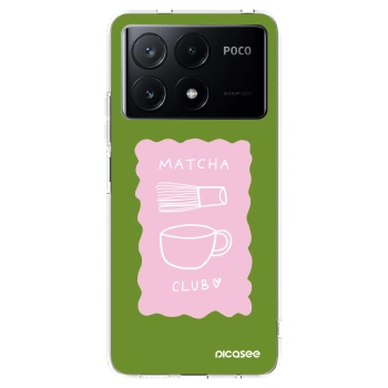 Picasee husă transparentă din silicon pentru Xiaomi Poco X6 Pro - Matcha club