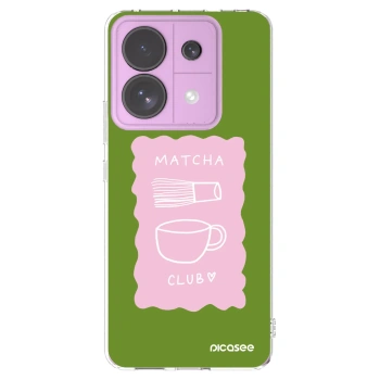 Picasee husă transparentă din silicon pentru Xiaomi Redmi Note 13 Pro 5G - Matcha club