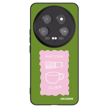 Picasee husă neagră din silicon pentru Xiaomi 14 Ultra - Matcha club