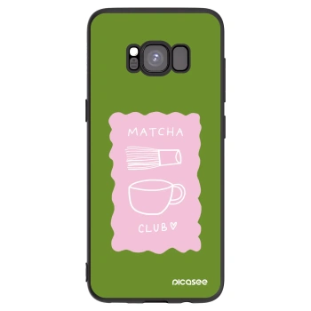 Picasee husă neagră din silicon pentru Samsung Galaxy S8 G950F - Matcha club