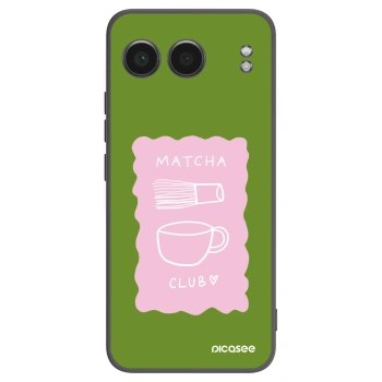 Picasee husă neagră din silicon pentru OnePlus Nord 4 - Matcha club