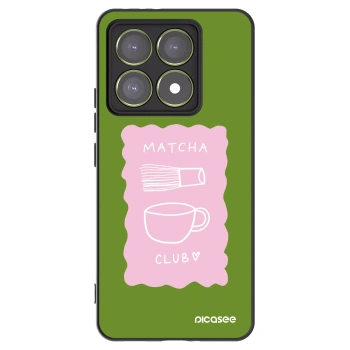 Picasee husă neagră din silicon pentru Xiaomi 14T - Matcha club