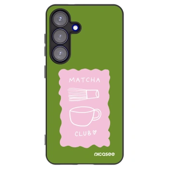 Picasee husă neagră din silicon pentru Samsung Galaxy S25 5G - Matcha club