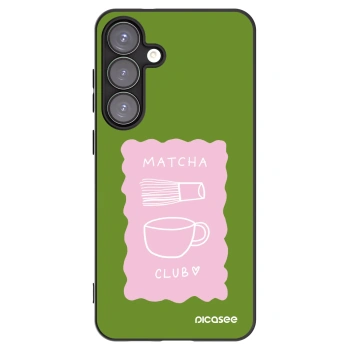 Picasee husă neagră din silicon pentru Samsung Galaxy S25+ 5G - Matcha club
