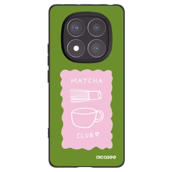 Picasee husă neagră din silicon pentru Xiaomi Redmi Note 14 Pro 4G - Matcha club
