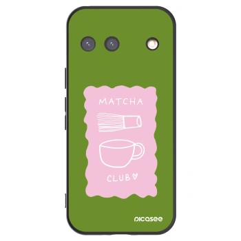 Picasee husă neagră din silicon pentru Google Pixel 9 - Matcha club