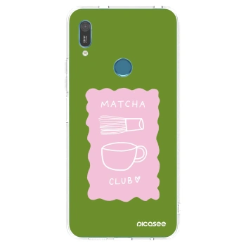 Picasee husă transparentă din silicon pentru Huawei Y6 2019 - Matcha club