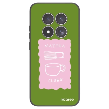Picasee husă neagră din silicon pentru Xiaomi Redmi Note 15 Pro 4G - Matcha club