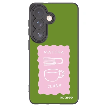 Picasee husă neagră din silicon pentru Samsung Galaxy S26 - Matcha club