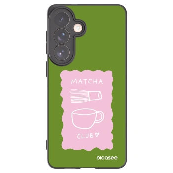Picasee husă neagră din silicon pentru Samsung Galaxy S26+ - Matcha club