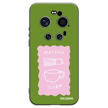 Picasee husă neagră din silicon pentru Xiaomi 17 Ultra - Matcha club
