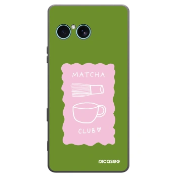 Picasee husă neagră din silicon pentru Sony Xperia 10 VII - Matcha club