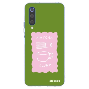 Picasee husă transparentă din silicon pentru Xiaomi Mi 9 SE - Matcha club