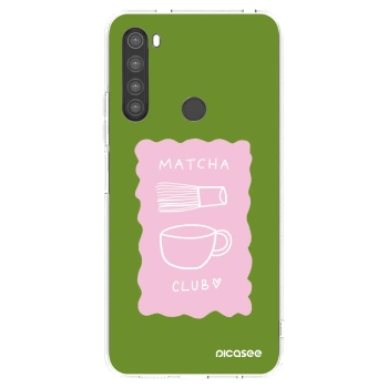 Picasee husă transparentă din silicon pentru Xiaomi Redmi Note 8 - Matcha club